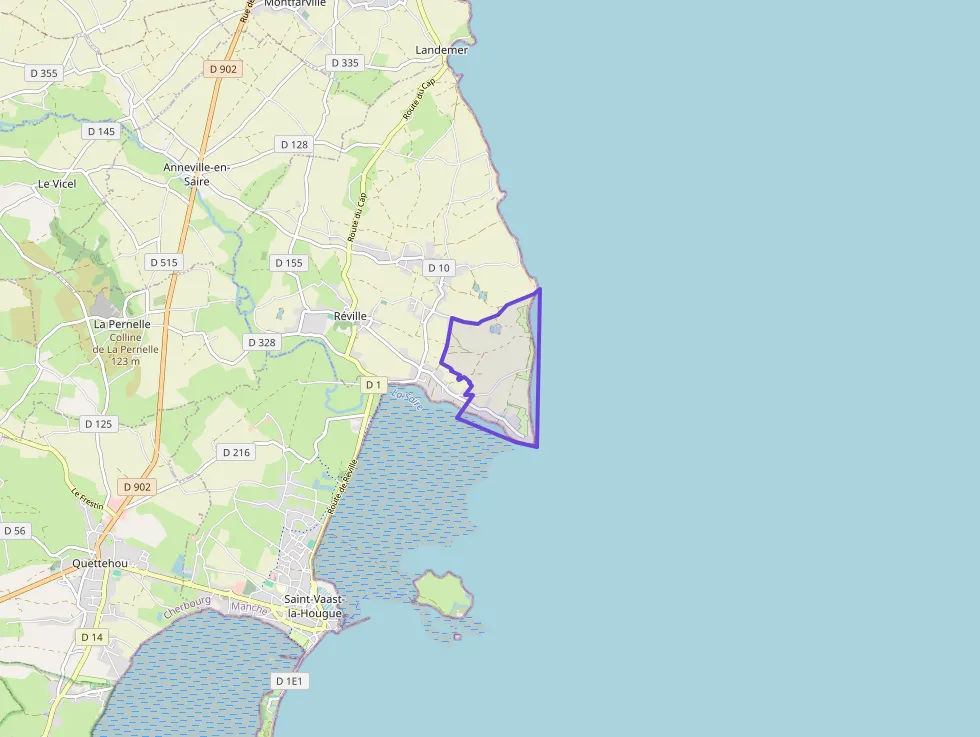 Maison 58 m² trois pièces à vendre à Réville