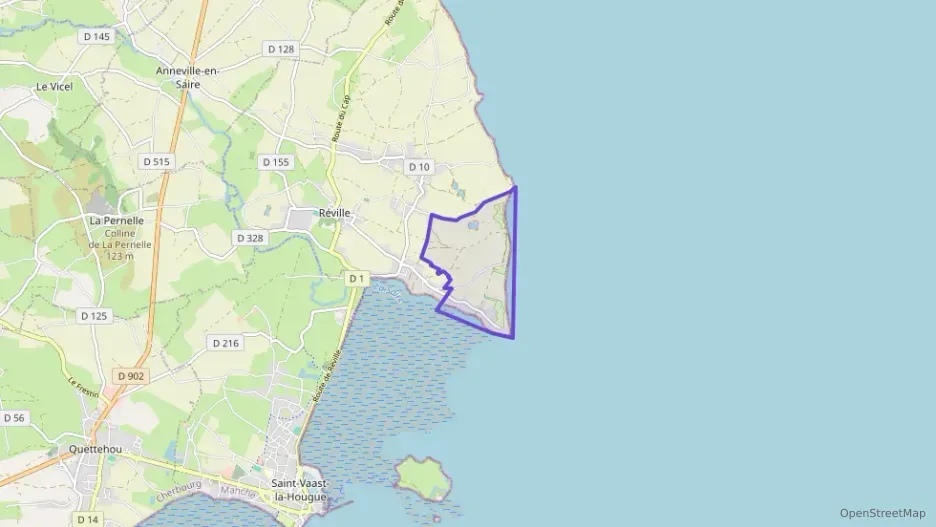 Maison 58 m² trois pièces à vendre à Réville Maison 58 m² trois pièces à vendre à Réville