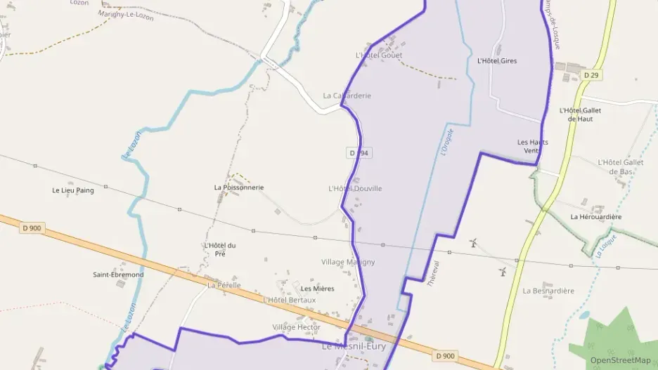 Maison 129 m² quatre pièces à vendre à Le Mesnil-Eury