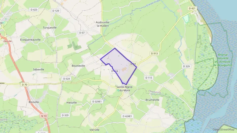Maison 75 m² trois pièces à vendre à Sainte-Marie-du-Mont