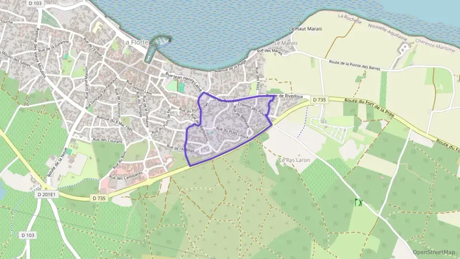 Maison 55 m² trois pièces à vendre à La Flotte
