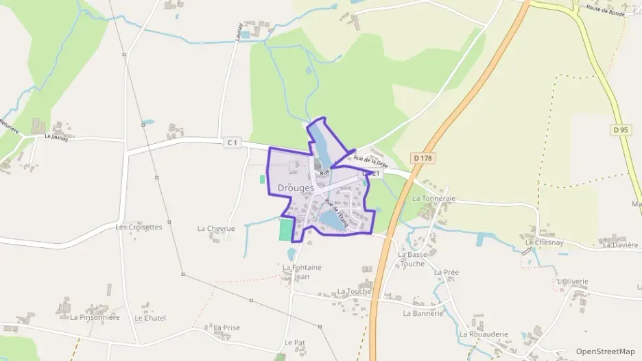 Maison 104 m² six pièces à vendre à Drouges Maison 104 m² six pièces à vendre à Drouges