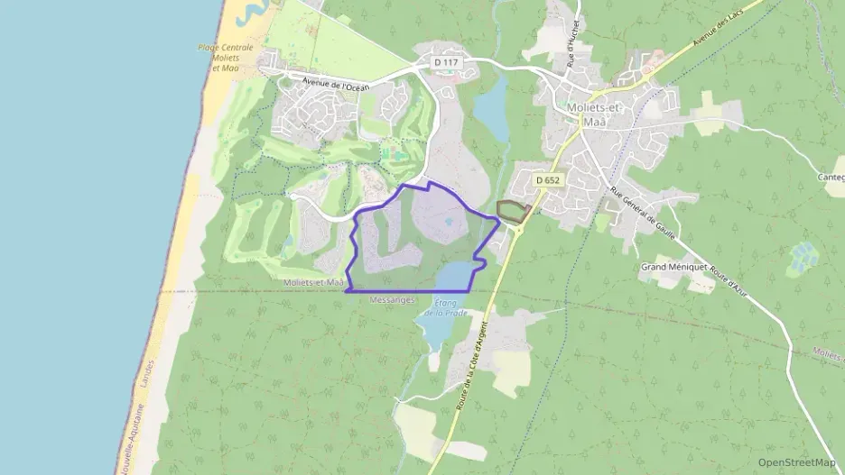 Maison 95 m² quatre pièces à vendre à Moliets-et-Maâ