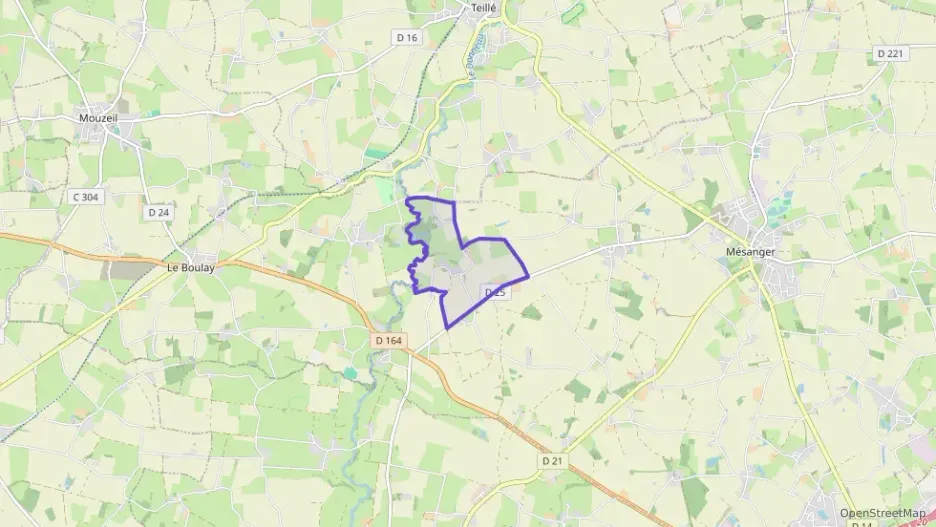 Maison 79 m² trois pièces à vendre à Mésanger