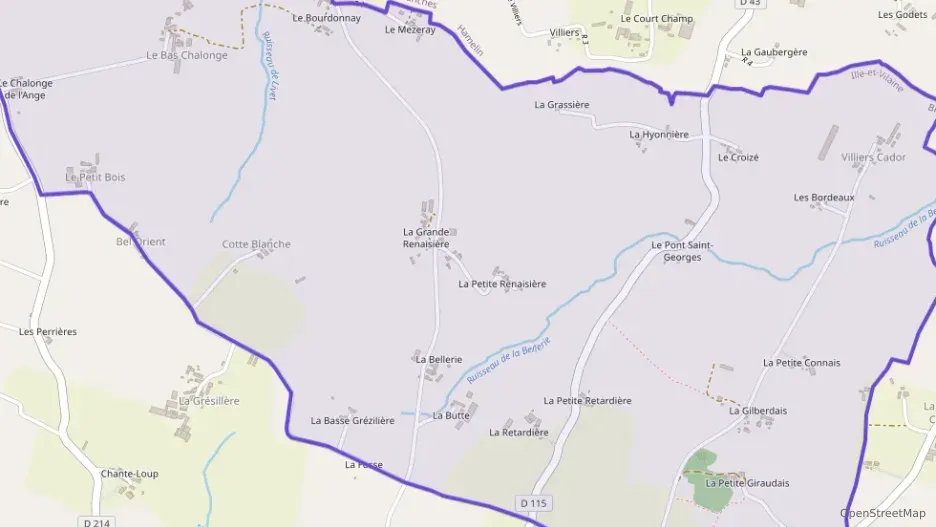 Maison 75 m² trois pièces à vendre à Saint-Georges-de-Reintembault Maison 75 m² trois pièces à vendre à Saint-Georges-de-Reintembault