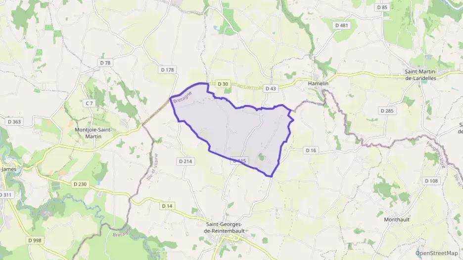 Maison 75 m² trois pièces à vendre à Saint-Georges-de-Reintembault Maison 75 m² trois pièces à vendre à Saint-Georges-de-Reintembault