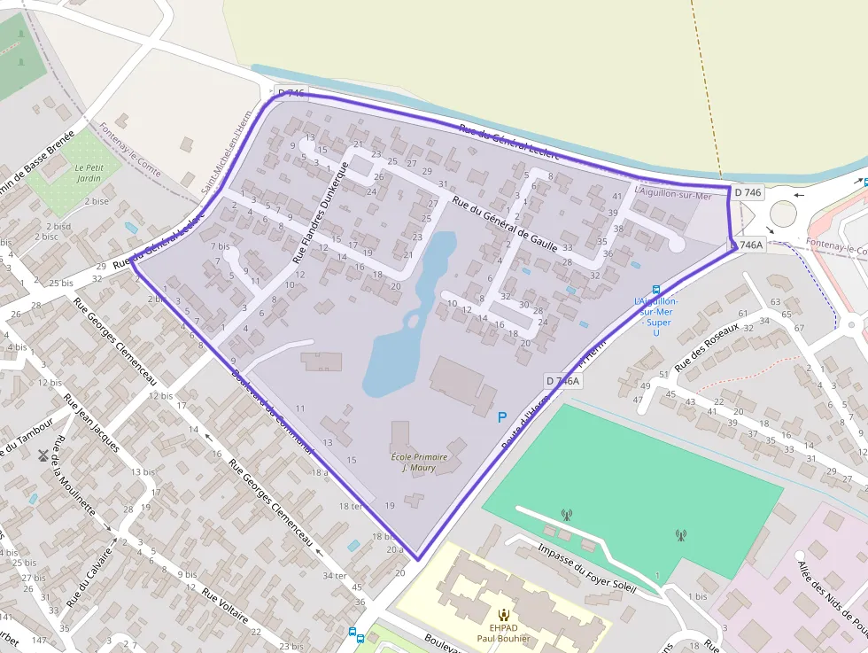 Maison 71 m² trois pièces à vendre à L`Aiguillon-la-Presqu`île