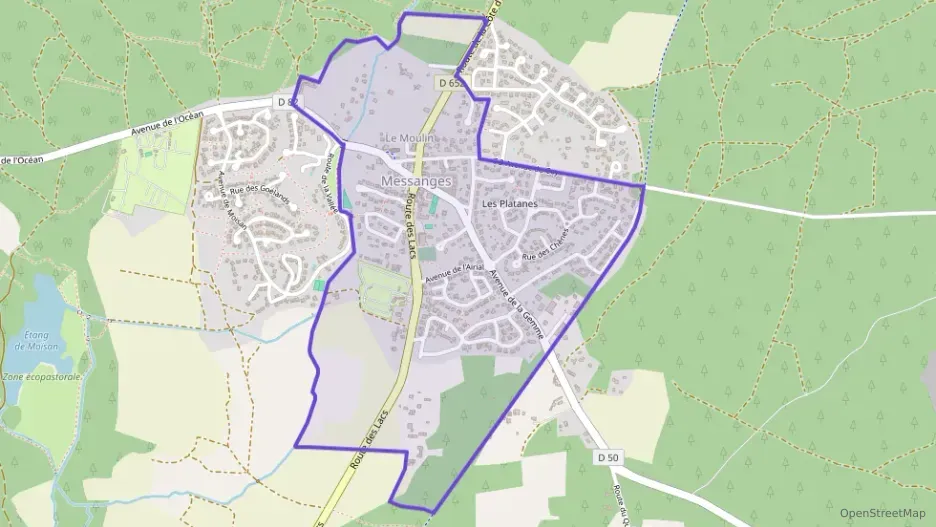 Maison 63 m² trois pièces à vendre à Messanges
