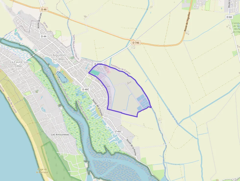 Maison 70 m² trois pièces à vendre à L`Aiguillon-la-Presqu`île