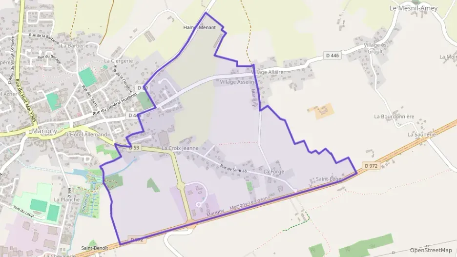 Maison 130 m² cinq pièces à vendre à Marigny-Le-Lozon