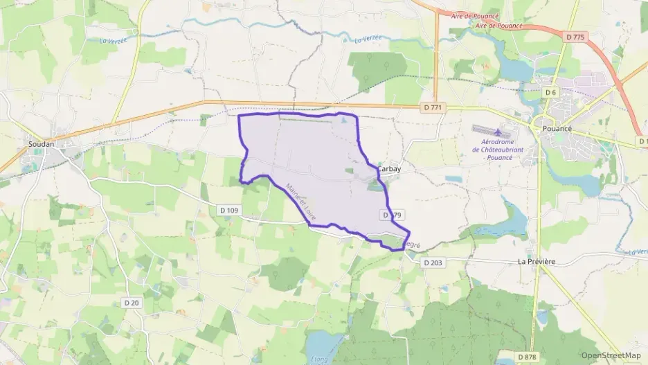 Maison 86 m² trois pièces à vendre à Carbay Maison 86 m² trois pièces à vendre à Carbay