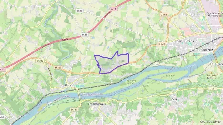 Maison 88 m² quatre pièces à vendre à Oudon
