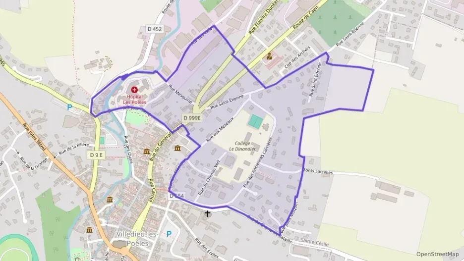 Maison 50 m² trois pièces à vendre à Villedieu-les-Poêles-Rouffigny