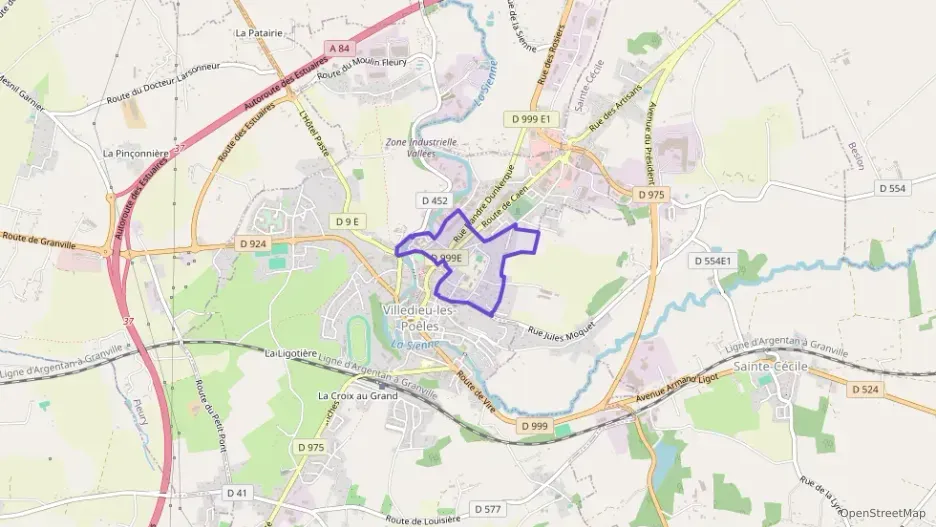 Maison 50 m² trois pièces à vendre à Villedieu-les-Poêles-Rouffigny