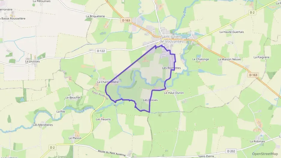 Maison 114 m² trois pièces à vendre à Saint-Julien-de-Vouvantes Maison 114 m² trois pièces à vendre à Saint-Julien-de-Vouvantes