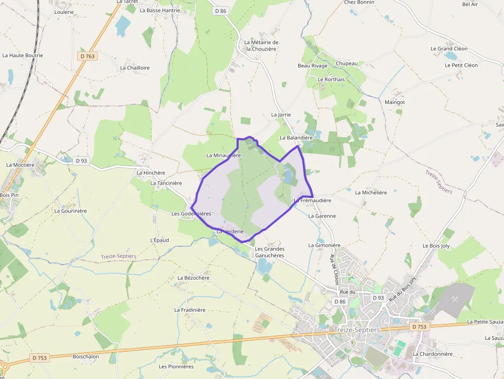 Maison 118 m² quatre pièces à vendre à Treize-Septiers