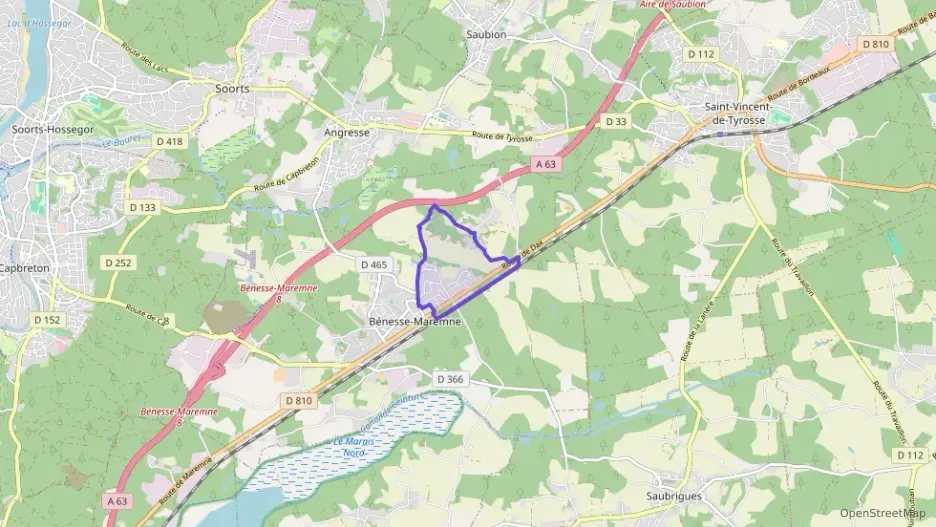 Maison 77 m² quatre pièces à vendre à Bénesse-Maremne