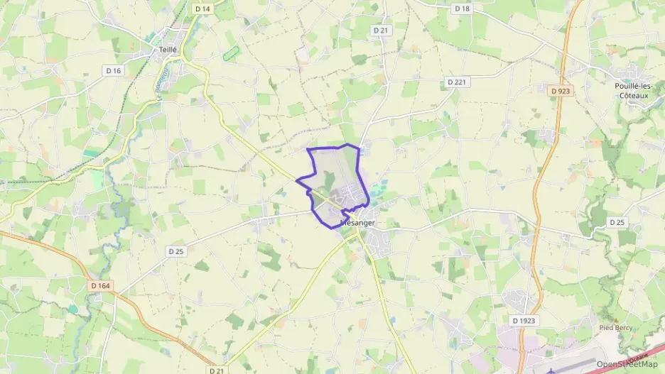 Maison 70 m² quatre pièces à vendre à Mésanger
