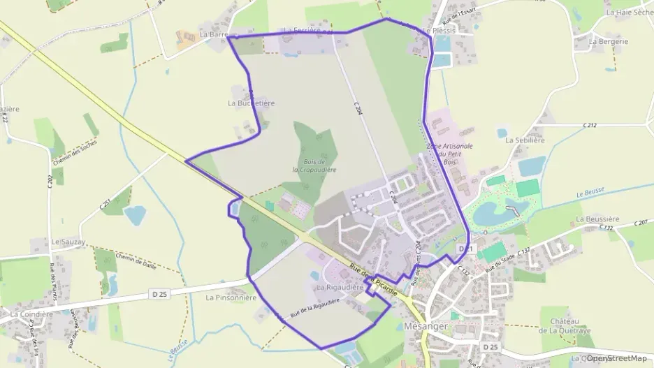 Maison 60 m² deux pieces à vendre à Mésanger Maison 60 m² deux pieces à vendre à Mésanger