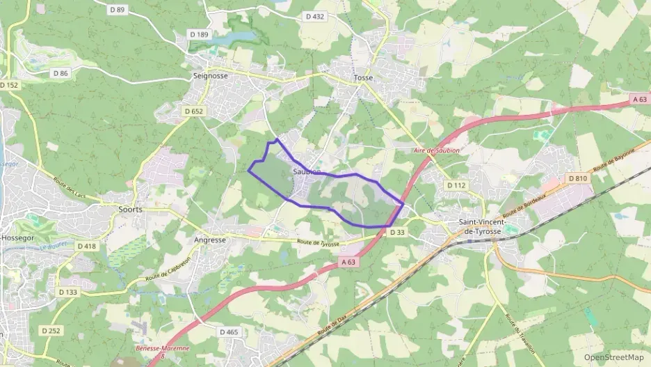 Maison 82 m² quatre pièces à vendre à Saubion Maison 82 m² quatre pièces à vendre à Saubion