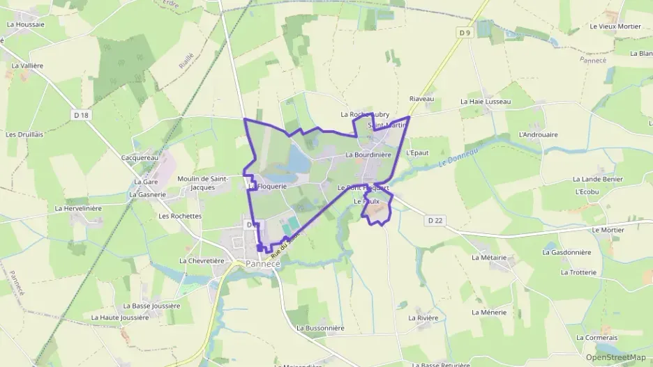 Maison 125 m² quatre pièces à vendre à Pannecé Maison 125 m² quatre pièces à vendre à Pannecé