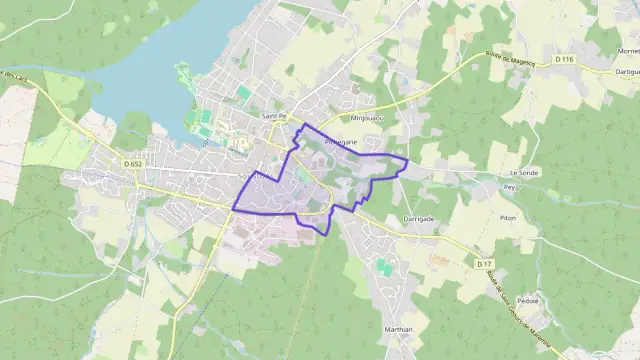 Maison 92 m² quatre pièces à vendre à Soustons