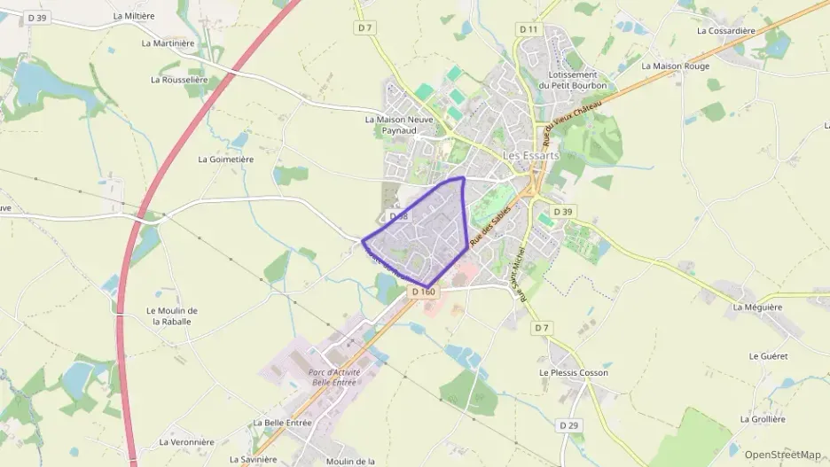 Maison 95 m² quatre pièces à vendre à Essarts-en-Bocage