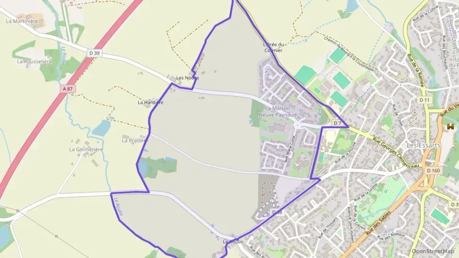 Maison 85 m² quatre pièces à vendre à Essarts-en-Bocage