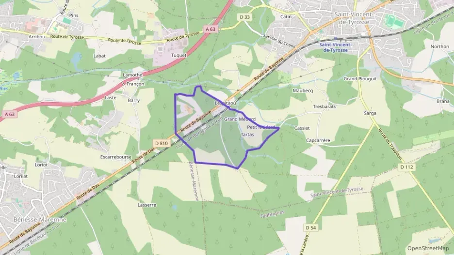 Maison 82 m² quatre pièces à vendre à Saint-Vincent-de-Tyrosse