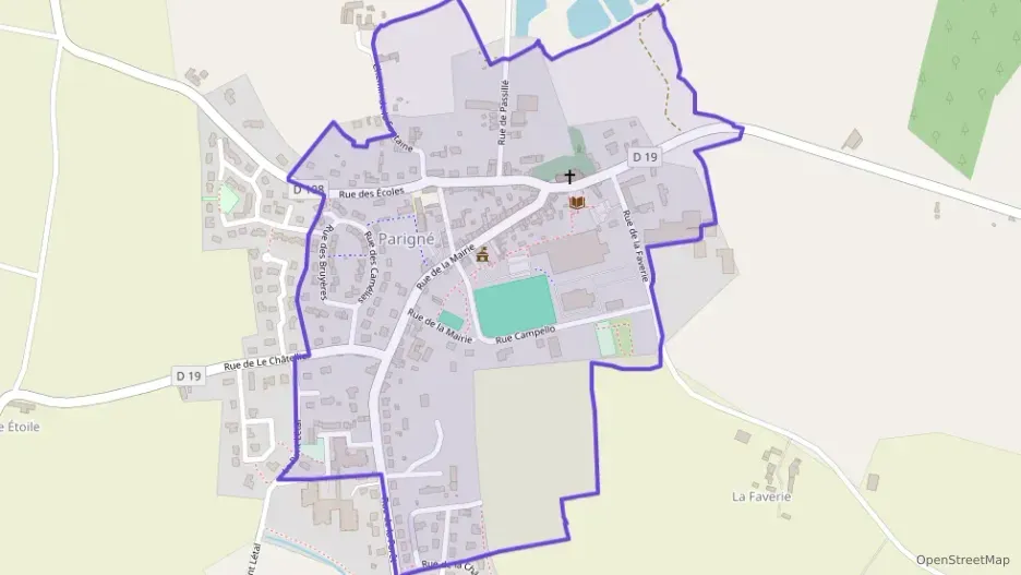 Maison 120 m² six pièces à vendre à Parigné Maison 120 m² six pièces à vendre à Parigné