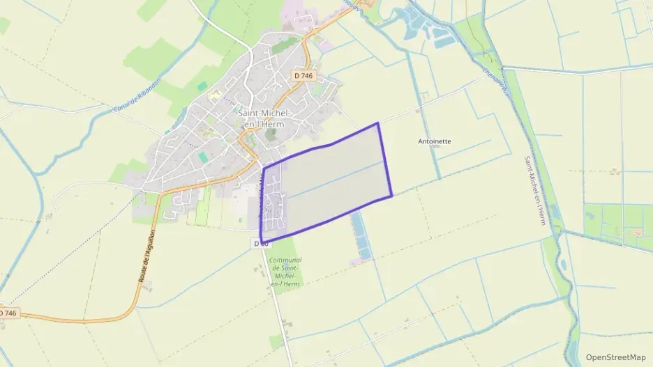 Maison 73 m² trois pièces à vendre à Saint-Michel-en-l`Herm