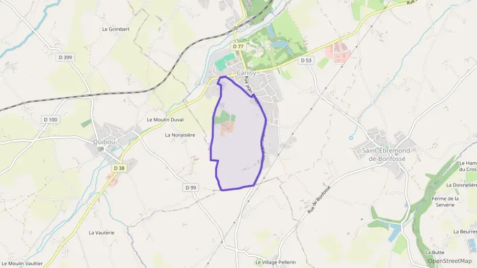 Maison 100 m² quatre pièces à vendre à Canisy