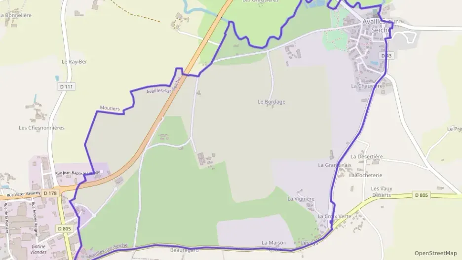 Maison 100 m² cinq pièces à vendre à Availles-sur-Seiche