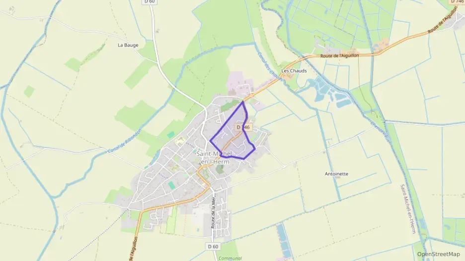 Maison 101 m² quatre pièces à vendre à Saint-Michel-en-l`Herm