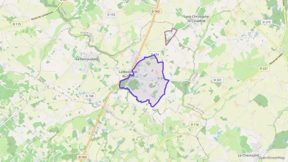 Maison 69 m² quatre pièces à vendre à La Boissière-du-Doré