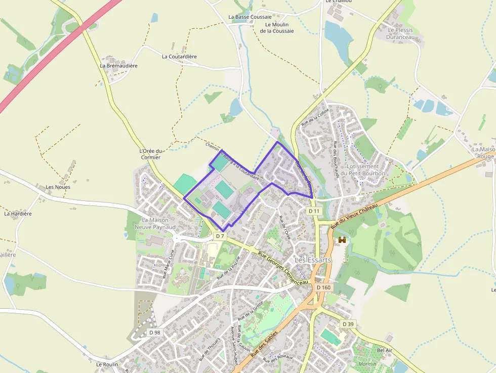 Maison 87 m² quatre pièces à vendre à Essarts-en-Bocage