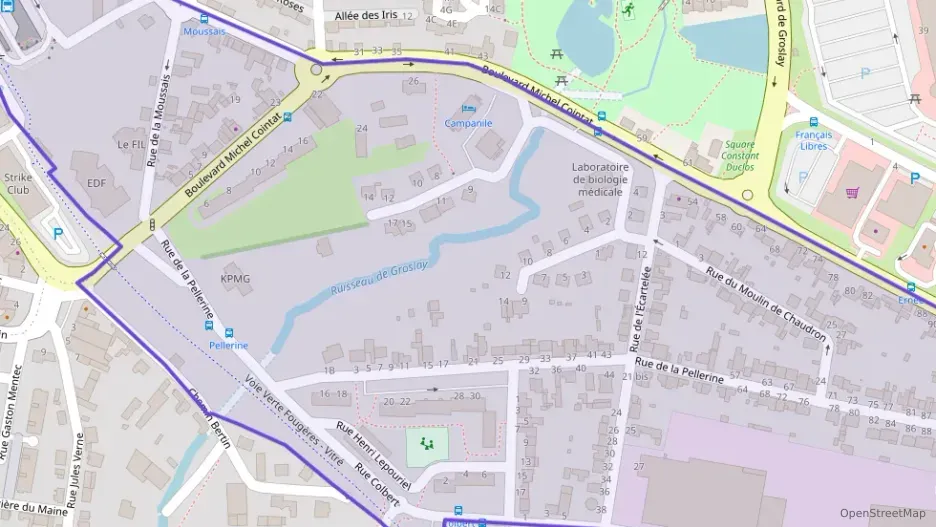 Maison 83 m² trois pièces à vendre à Fougères Maison 83 m² trois pièces à vendre à Fougères