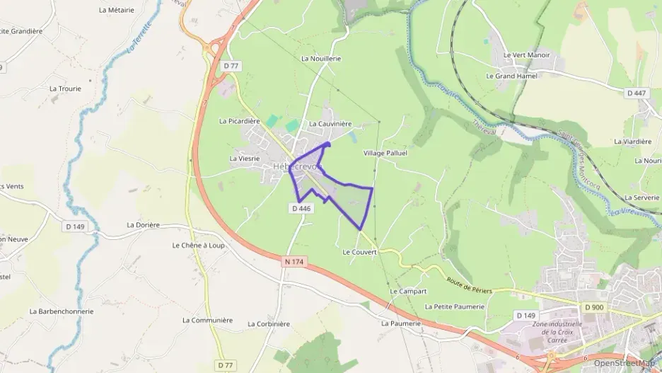 Maison 103 m² cinq pièces à vendre à Thèreval