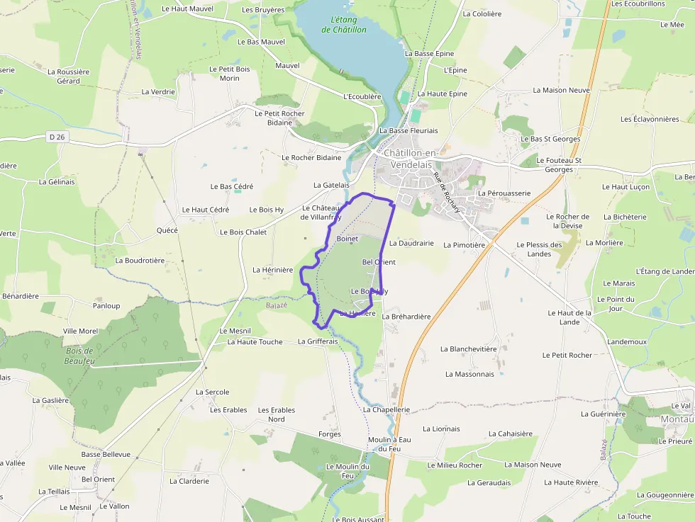 Maison 76 m² trois pièces à vendre à Châtillon-en-Vendelais