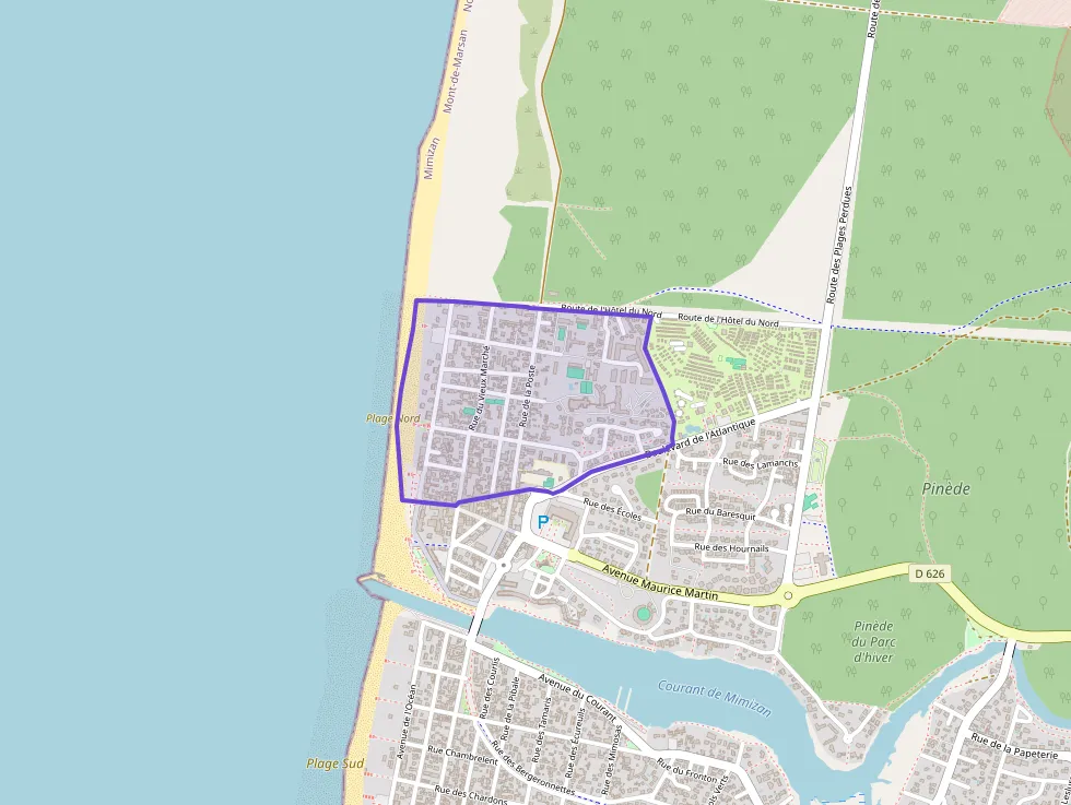 Maison 70 m² trois pièces à vendre à Mimizan