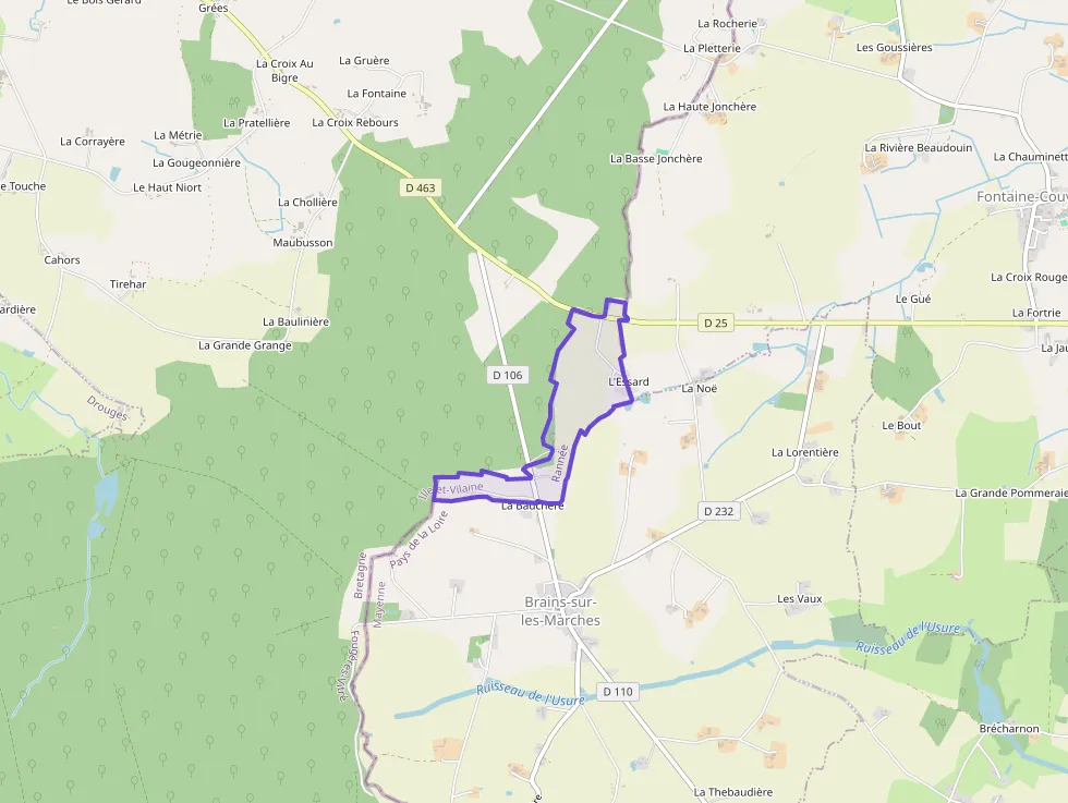 Maison 200 m² six pièces à vendre à Rannée