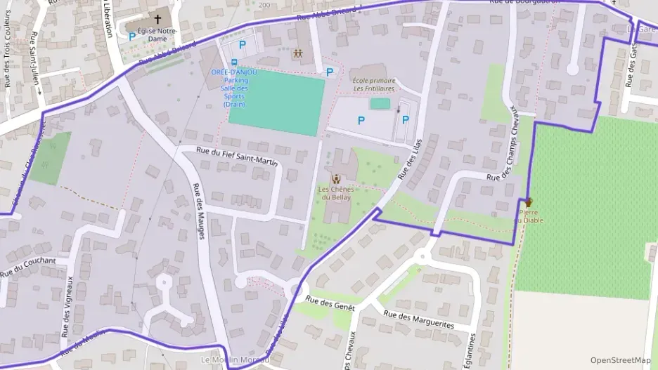 Maison 98 m² quatre pièces à vendre à Orée d`Anjou