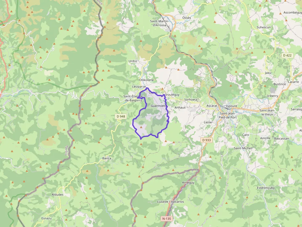 Maison 60 m² quatre pièces à vendre à Saint-Étienne-de-Baïgorry