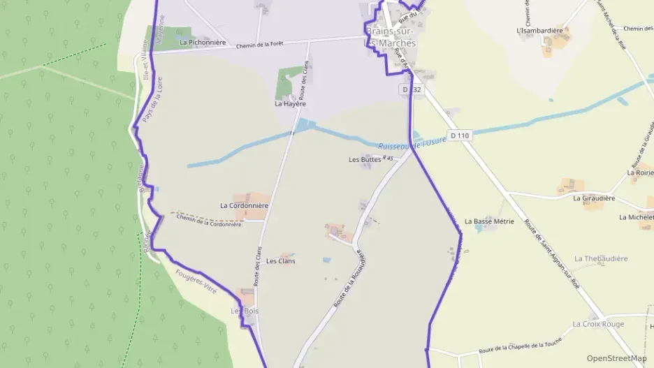 Maison 117 m² six pièces à vendre à Brains-sur-les-Marches Maison 117 m² six pièces à vendre à Brains-sur-les-Marches