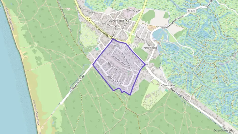 Maison 90 m² trois pièces à vendre à Le Grand-Village-Plage