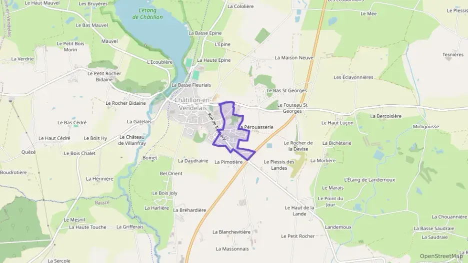 Maison 134 m² six pièces à vendre à Châtillon-en-Vendelais Maison 134 m² six pièces à vendre à Châtillon-en-Vendelais