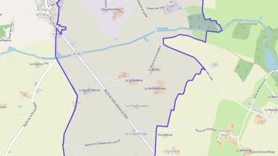 Maison 115 m² cinq pièces à vendre à Brains-sur-les-Marches Maison 115 m² cinq pièces à vendre à Brains-sur-les-Marches