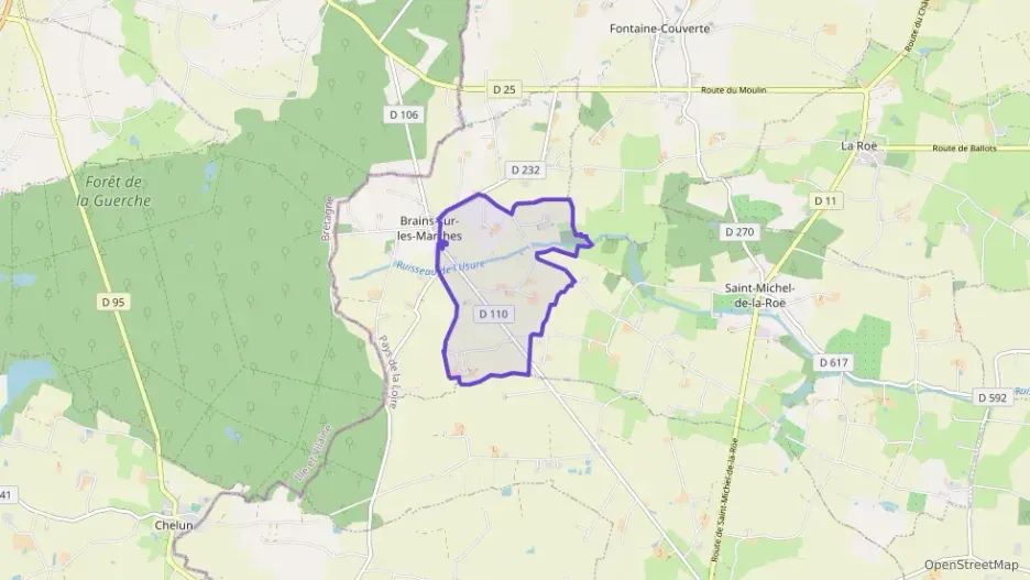 Maison 115 m² cinq pièces à vendre à Brains-sur-les-Marches Maison 115 m² cinq pièces à vendre à Brains-sur-les-Marches