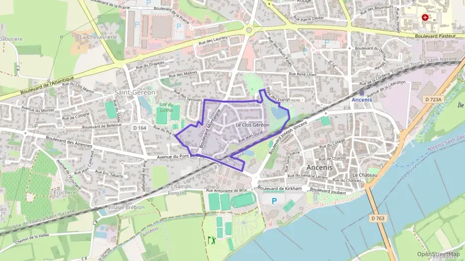 Maison 87 m² quatre pièces à vendre à Ancenis-Saint-Géréon