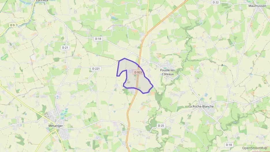 Maison 88 m² quatre pièces à vendre à Mésanger